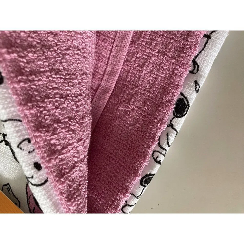 3 Pack Peanuts Snoopy Woodstock Halloween‎ Kitchen Towels Pink Pumpkin 16 X 26”
